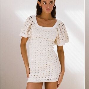 Dulce Knit Mini Dress Sabo Skirt